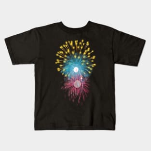 The colourful firework Kids T-Shirt